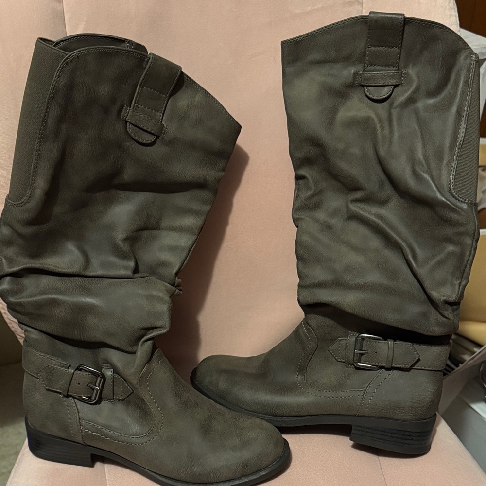 Target Women's Over the Knee Boots - Dark Gray